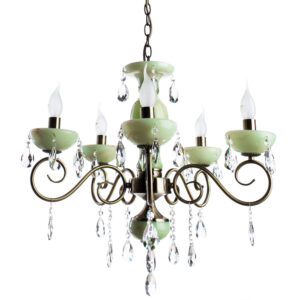 Подвесная Люстры Arte Lamp ONYX GREEN A9592LM-5AB