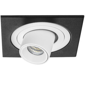 Светильник INTERO TUBO LED 7W 360LM 60G ЧЕРНЫЙ/БЕЛЫЙ 3000K (217517+217162)