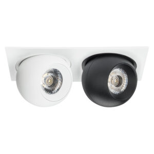 Светильник INTERO LED 9W*2 850LM*2 24G БЕЛЫЙ/ЧЕРНЫЙ 4000K (217526+217064+217074)