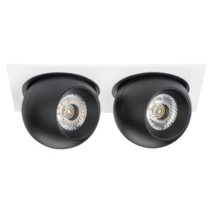 Светильник INTERO LED 9W*2 850LM*2 24G БЕЛЫЙ/ЧЕРНЫЙ 4000K (217526+217074+217074)