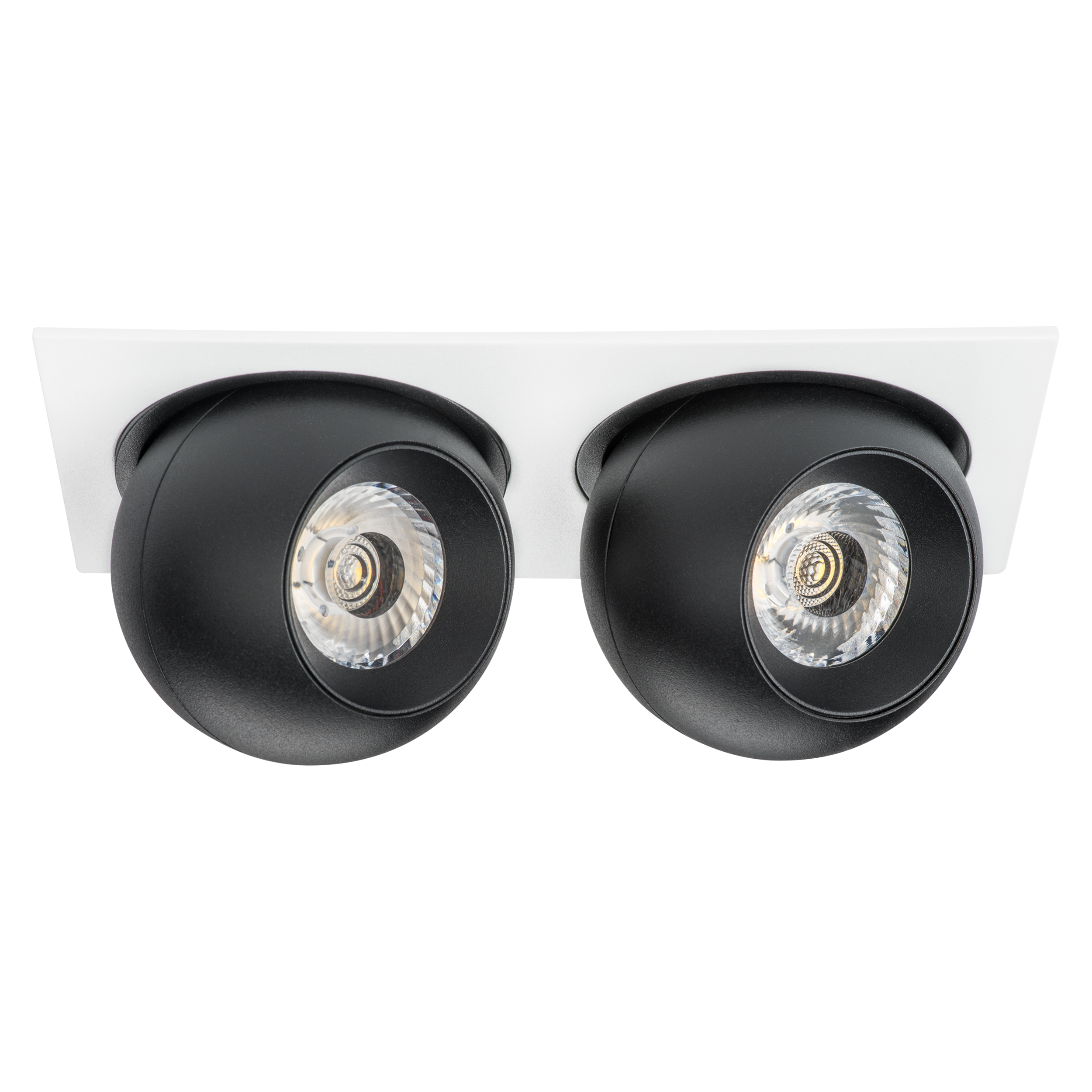 Светильник INTERO LED 9W*2 850LM*2 24G БЕЛЫЙ/ЧЕРНЫЙ 4000K (217526+217074+217074)