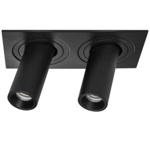 Светильник INTERO TUBO LED 10W*2 500LM*2 60G ЧЕРНЫЙ 3000K (217527+217272+217272)