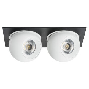 Светильник INTERO LED 9W*2 850LM*2 24G ЧЕРНЫЙ/БЕЛЫЙ 3000K (217527+217062+217062)