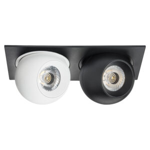 Светильник INTERO LED 9W*2 850LM*2 24G ЧЕРНЫЙ/БЕЛЫЙ 4000K (217527+217064+217074)