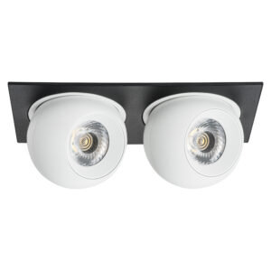 Светильник INTERO LED 9W*2 850LM*2 24G ЧЕРНЫЙ/БЕЛЫЙ 4000K (217527+217064+217064)