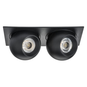 Светильник INTERO LED 9W*2 850LM*2 24G ЧЕРНЫЙ 4000K (217527+217074+217074)
