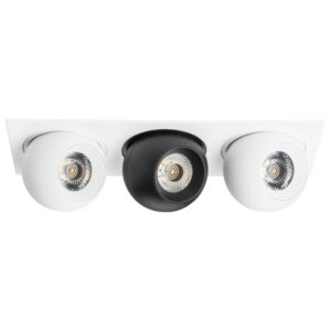 Светильник INTERO LED 9W*3 850LM*3 24G БЕЛЫЙ/ЧЕРНЫЙ 3000K (217536+217062+217072+217062)