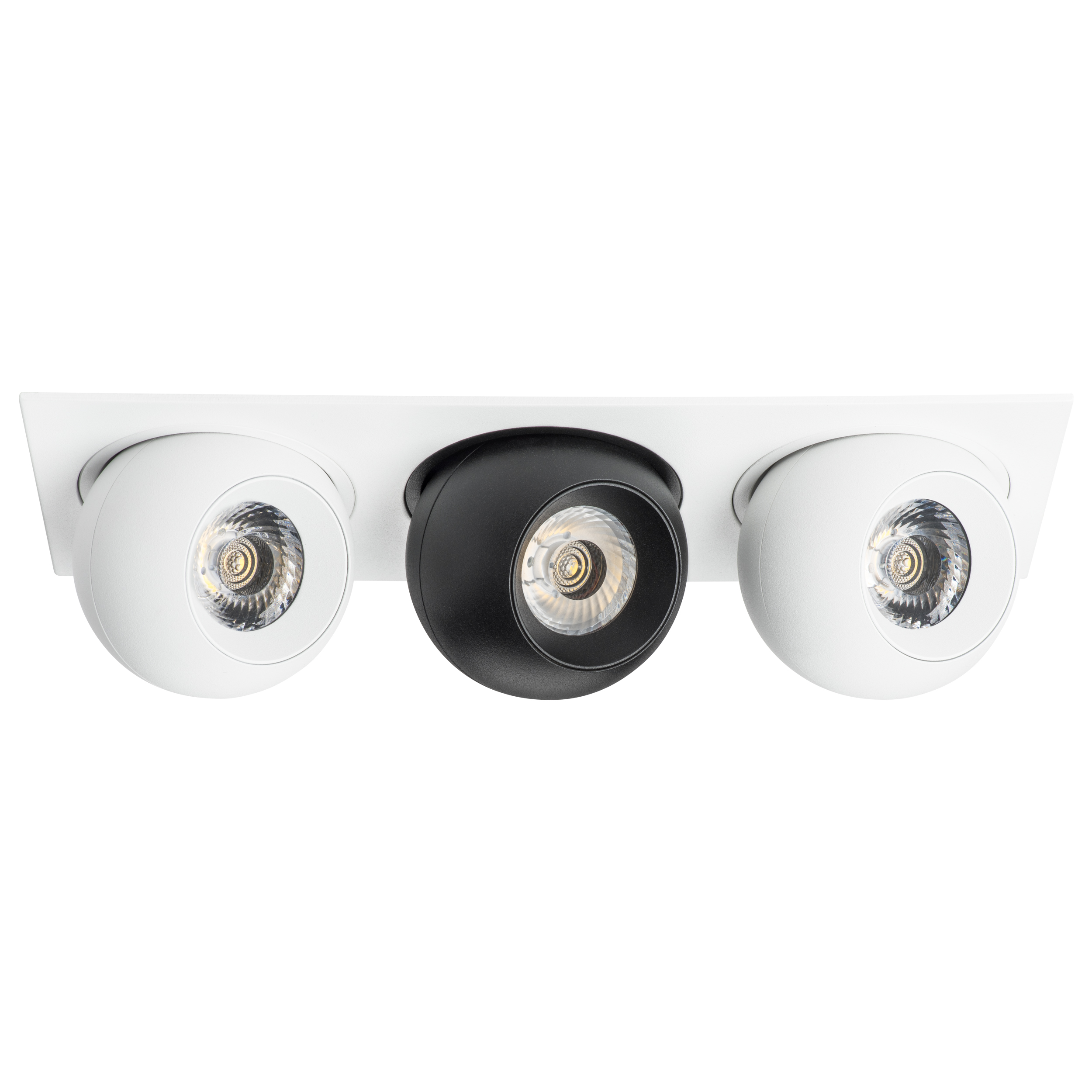 Светильник INTERO LED 9W*3 850LM*3 24G БЕЛЫЙ/ЧЕРНЫЙ 4000K (217536+217064+217074+217064)