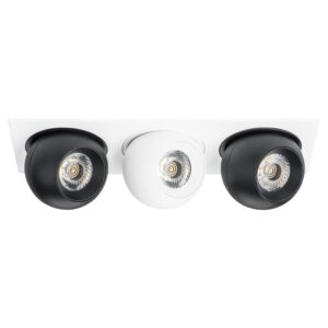 Светильник INTERO LED 9W*3 850LM*3 24G БЕЛЫЙ/ЧЕРНЫЙ 3000K (217536+217072+217062+217072)