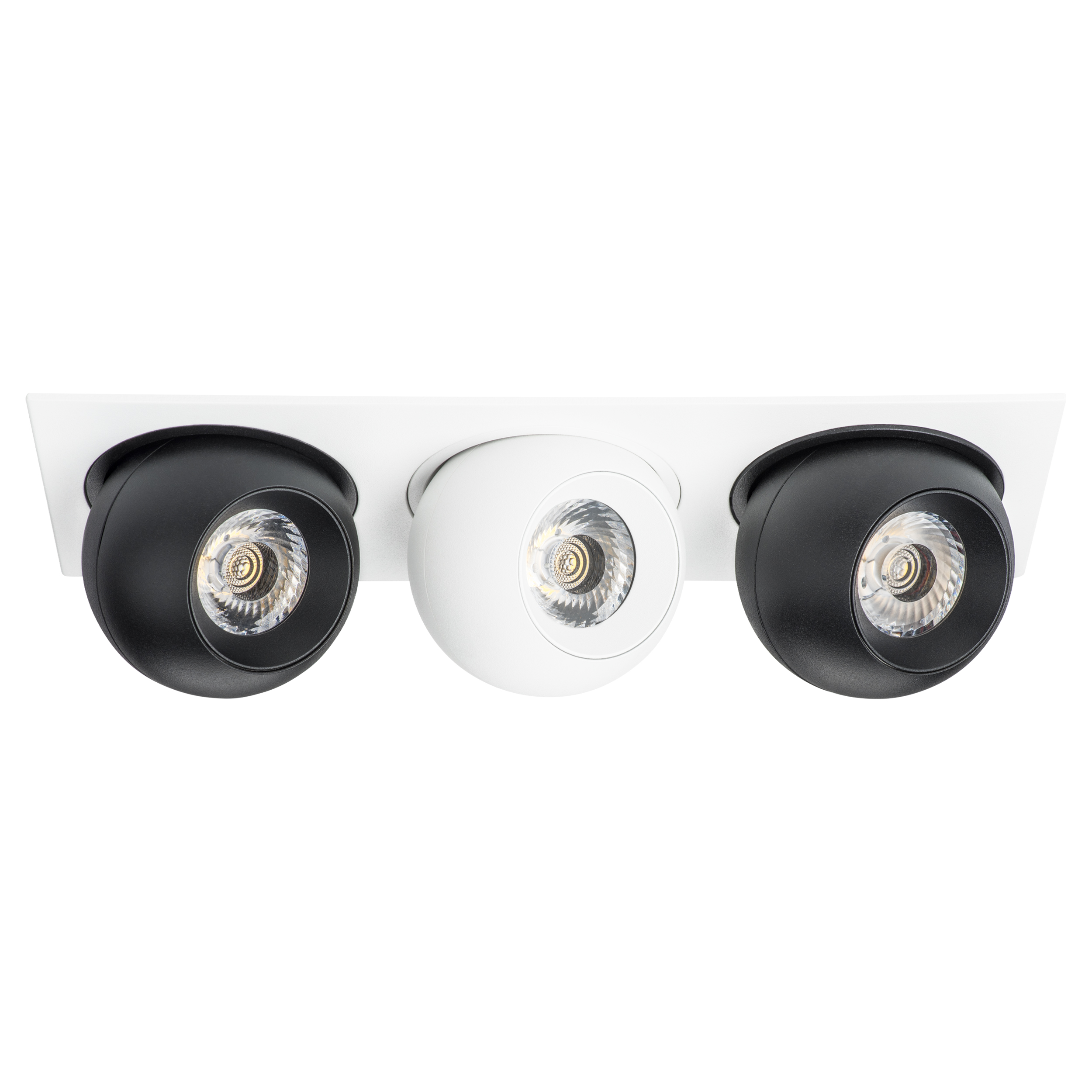 Светильник INTERO LED 9W*3 850LM*3 24G БЕЛЫЙ/ЧЕРНЫЙ 3000K (217536+217072+217062+217072)