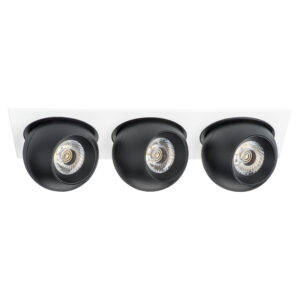 Светильник INTERO LED 9W*3 850LM*3 24G БЕЛЫЙ/ЧЕРНЫЙ 3000K (217536+217072+217072+217072)