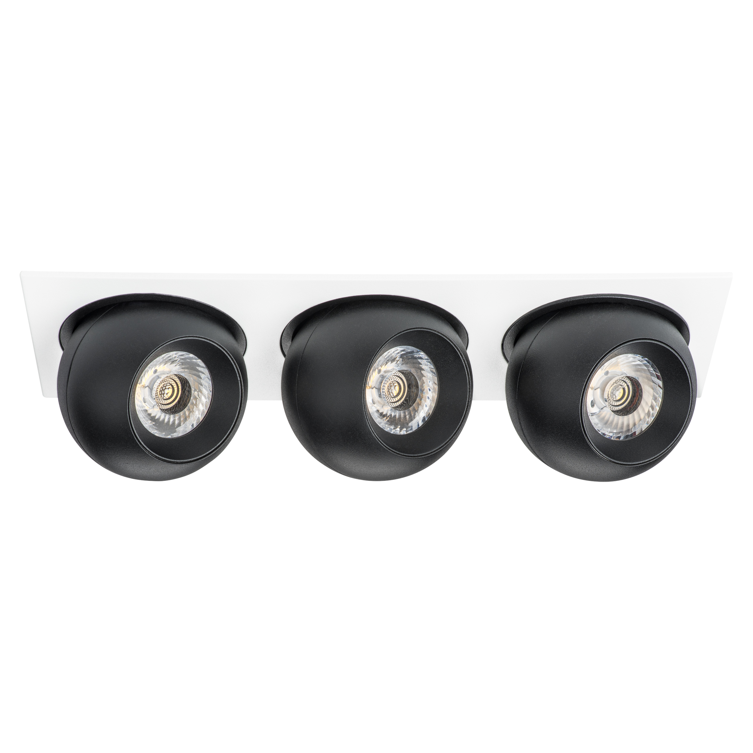 Светильник INTERO LED 9W*3 850LM*3 24G БЕЛЫЙ/ЧЕРНЫЙ 3000K (217536+217072+217072+217072)