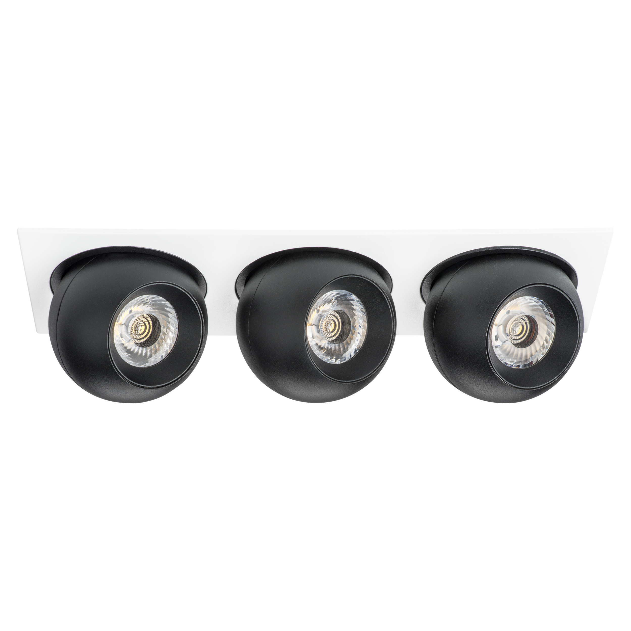 Светильник INTERO LED 9W*3 850LM*3 24G БЕЛЫЙ/ЧЕРНЫЙ 4000K (217536+217074+217074+217074)