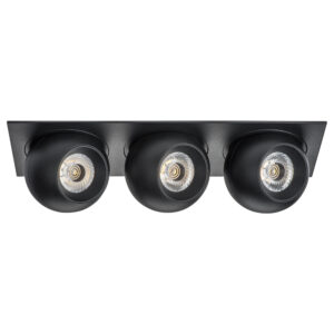 Светильник INTERO LED 9W*3 850LM*3 24G ЧЕРНЫЙ 3000K (217537+217072+217072+217072)