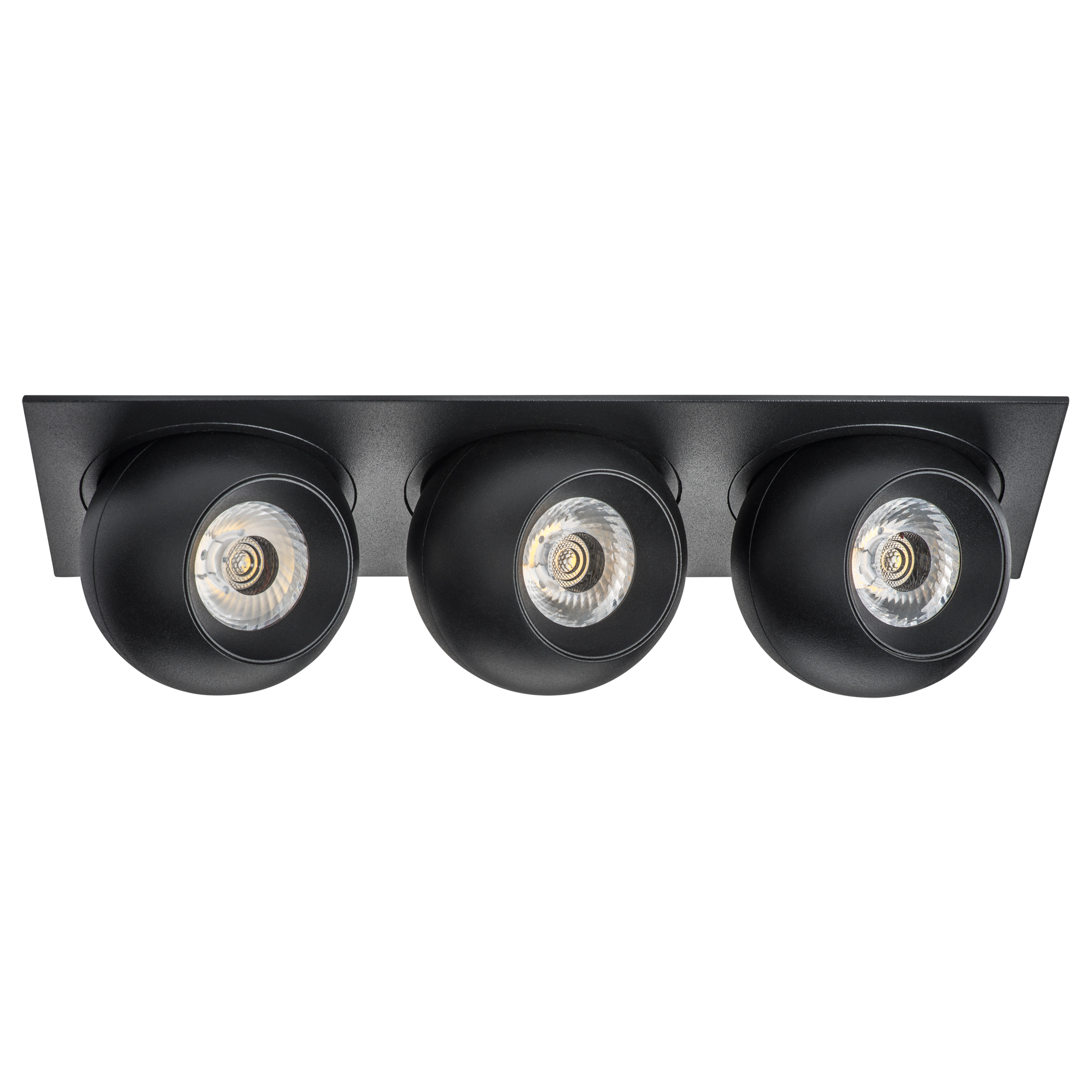 Светильник INTERO LED 9W*3 850LM*3 24G ЧЕРНЫЙ 3000K (217537+217072+217072+217072)