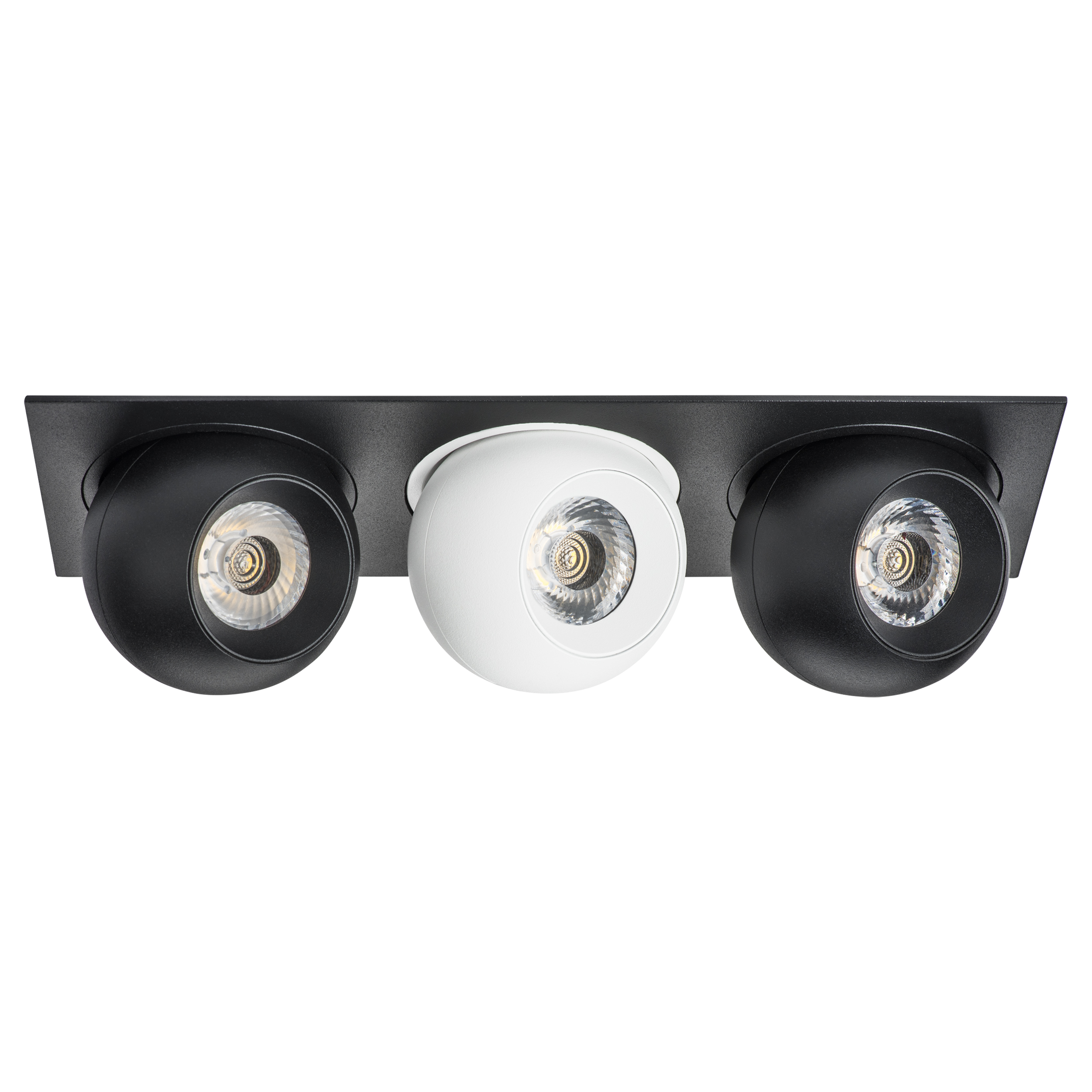 Светильник INTERO LED 9W*3 850LM*3 24G ЧЕРНЫЙ/БЕЛЫЙ 4000K (217537+217074+217064+217074)