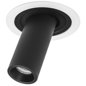 Светильник INTERO TUBO LED 10W 500LM 60G БЕЛЫЙ/ЧЕРНЫЙ 3000K (217616+217272)