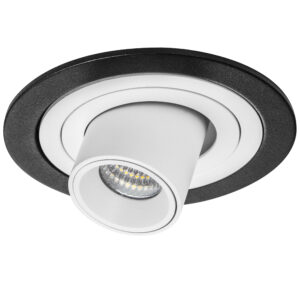 Светильник INTERO TUBO LED 7W 360LM 60G ЧЕРНЫЙ/БЕЛЫЙ 3000K (217617+217162)