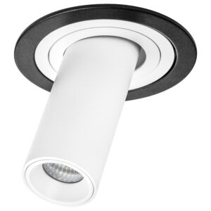 Светильник INTERO TUBO LED 10W 500LM 60G ЧЕРНЫЙ/БЕЛЫЙ 3000K (217617+217262)