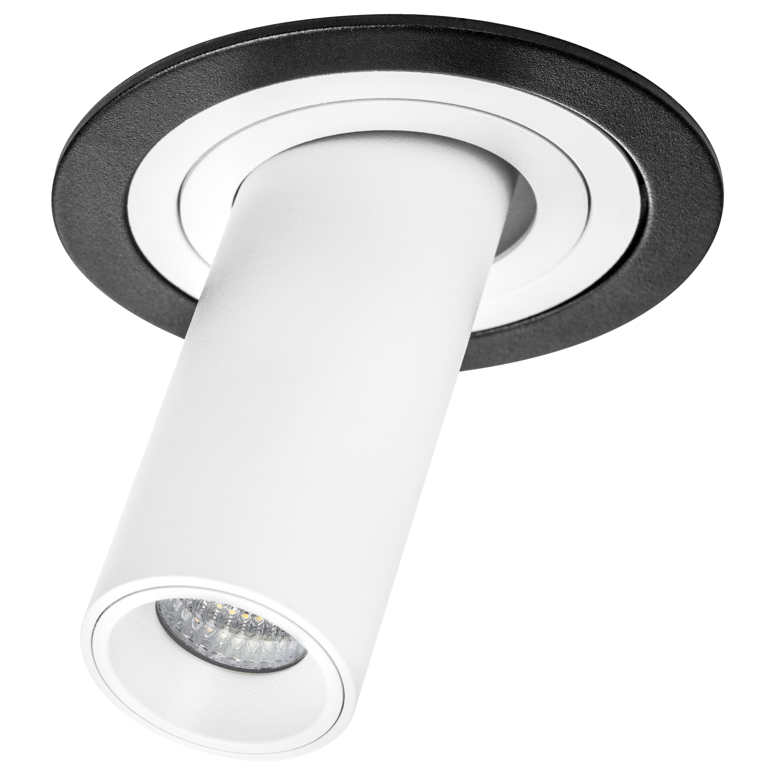 Светильник INTERO TUBO LED 10W 500LM 60G ЧЕРНЫЙ/БЕЛЫЙ 3000K (217617+217262)