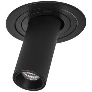 Светильник INTERO TUBO LED 10W 500LM 60G ЧЕРНЫЙ 3000K (217617+217272)