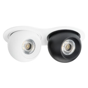 Светильник INTERO LED 9W*2 850LM*2 24G БЕЛЫЙ/ЧЕРНЫЙ 3000K (217626+217062+217072)