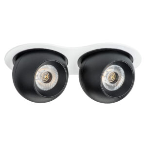 Светильник INTERO LED 9W*2 850LM*2 24G БЕЛЫЙ/ЧЕРНЫЙ 3000K (217626+217072+217072)