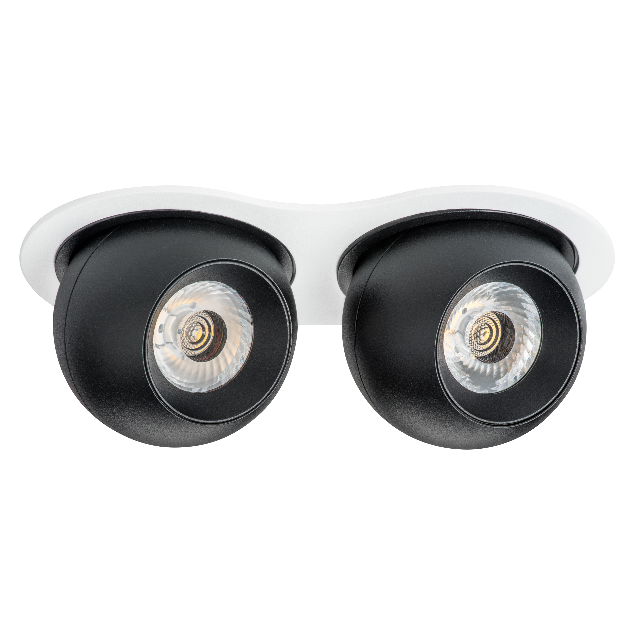 Светильник INTERO LED 9W*2 850LM*2 24G БЕЛЫЙ/ЧЕРНЫЙ 3000K (217626+217072+217072)