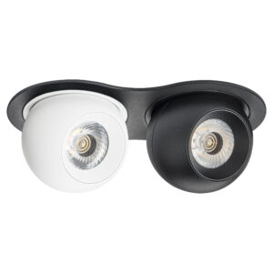 Светильник INTERO LED 9W*2 850LM*2 24G ЧЕРНЫЙ/БЕЛЫЙ 3000K (217627+217062+217072)