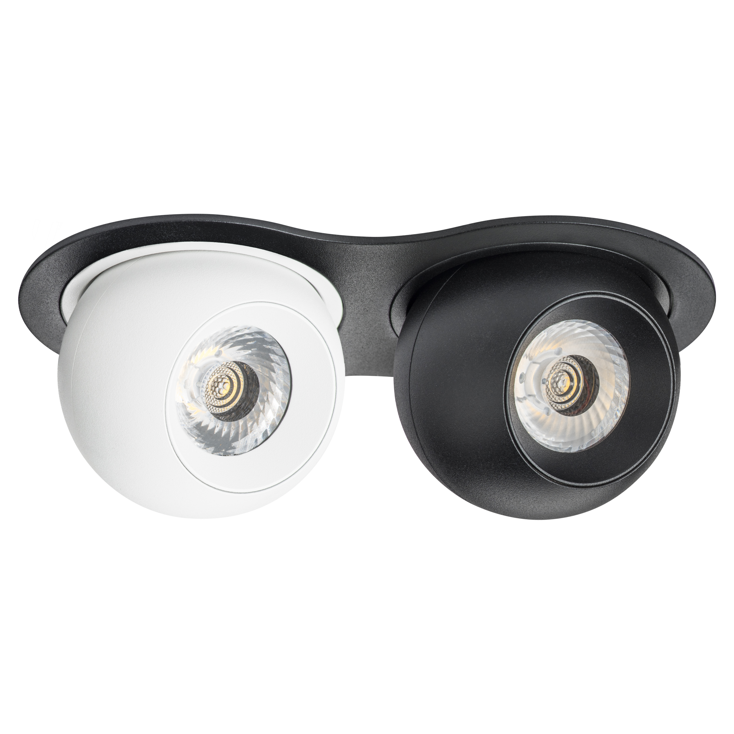 Светильник INTERO LED 9W*2 850LM*2 24G ЧЕРНЫЙ/БЕЛЫЙ 4000K (217627+217064+217074)