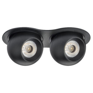 Светильник INTERO LED 9W*2 850LM*2 24G ЧЕРНЫЙ 3000K (217627+217072+217072)