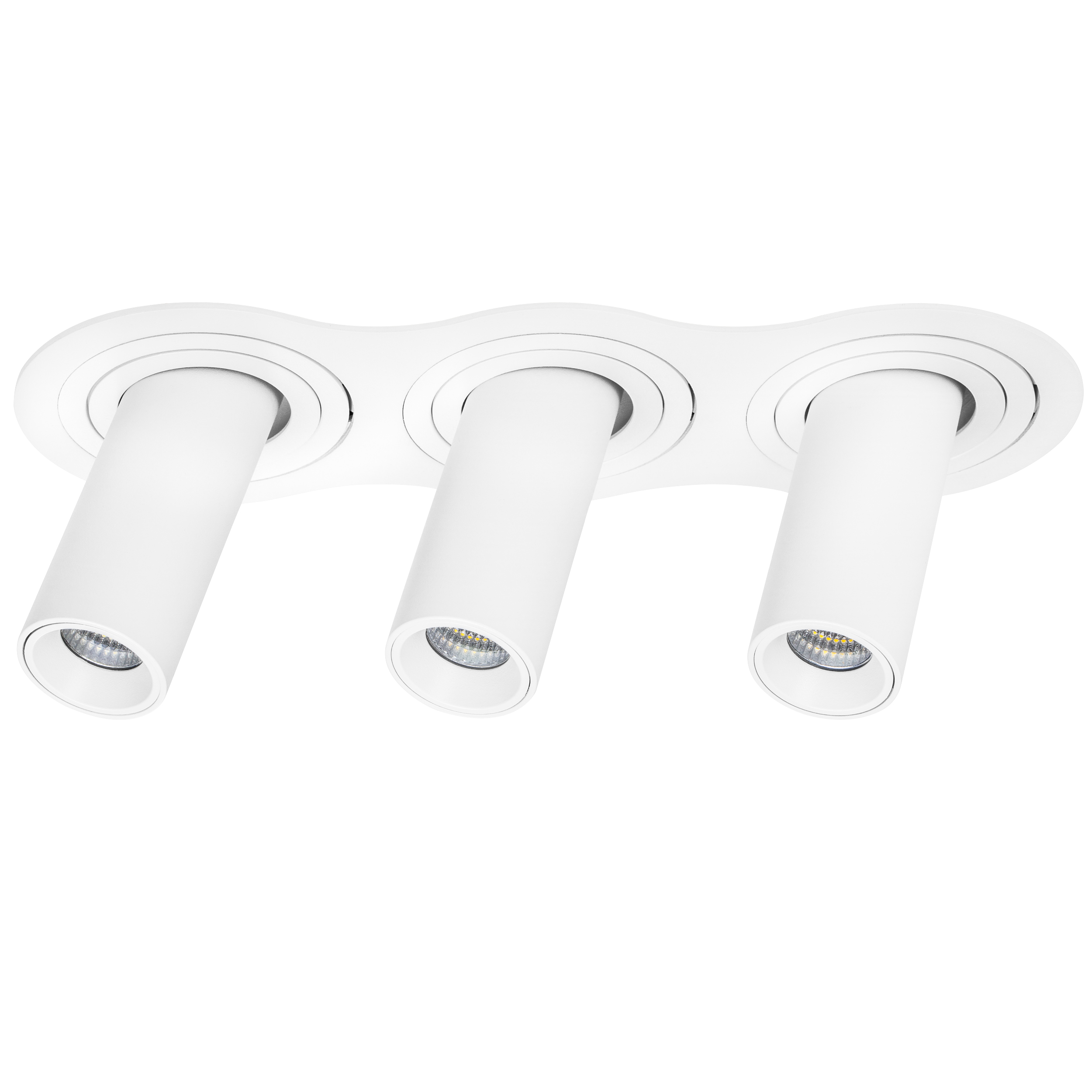 Светильник INTERO TUBO LED 10W*3 500LM*3 60G БЕЛЫЙ 3000K (217636+217262+217262+217262)