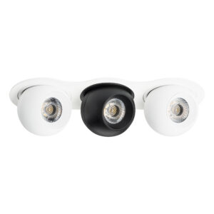 Светильник INTERO LED 9W*3 850LM*3 24G БЕЛЫЙ/ЧЕРНЫЙ 4000K (217636+217064+217074+217064)
