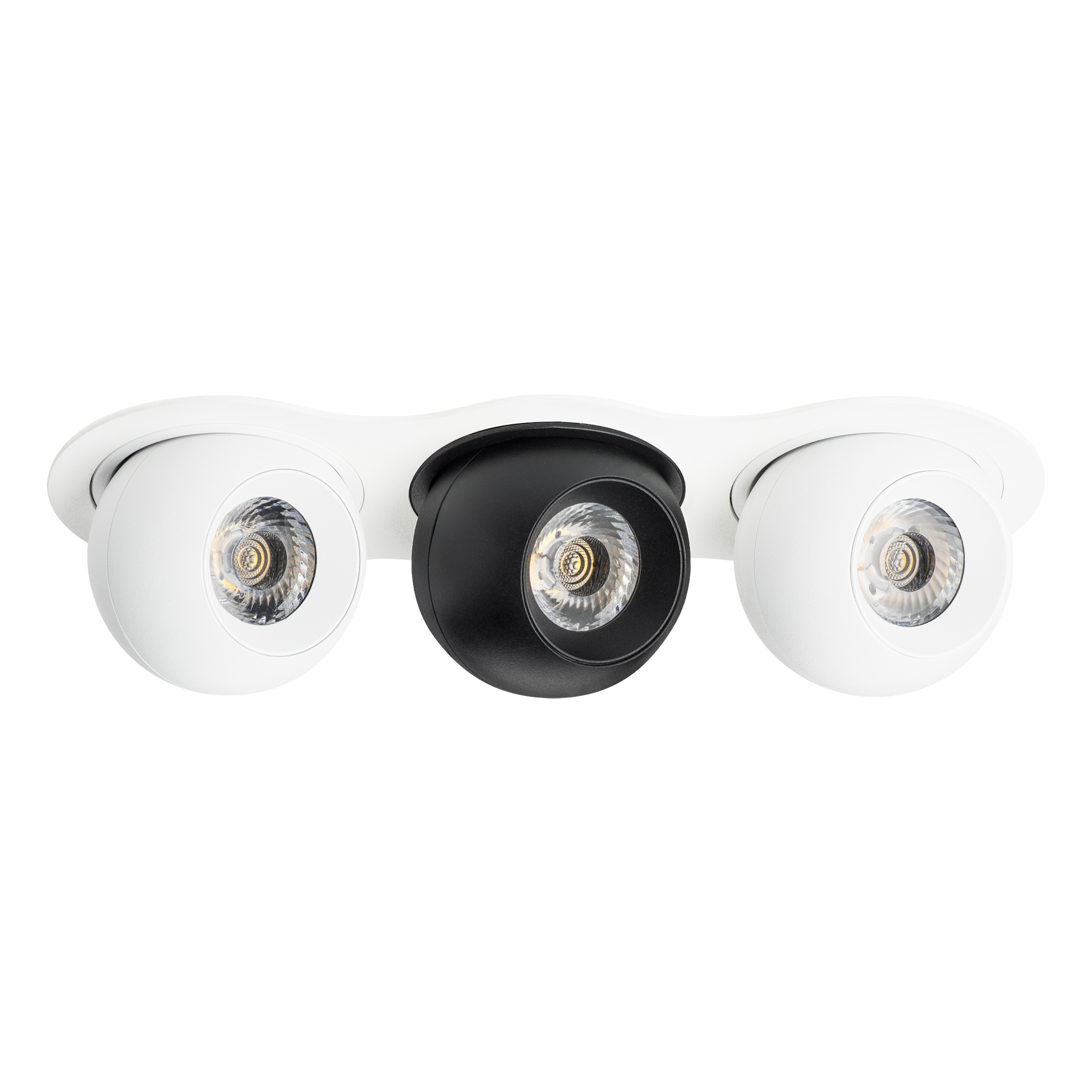 Светильник INTERO LED 9W*3 850LM*3 24G БЕЛЫЙ/ЧЕРНЫЙ 4000K (217636+217064+217074+217064)