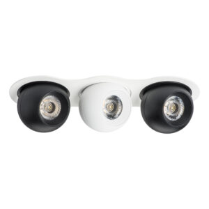Светильник INTERO LED 9W*3 850LM*3 24G БЕЛЫЙ/ЧЕРНЫЙ 3000K (217636+217072+217062+217072)