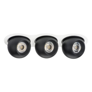 Светильник INTERO LED 9W*3 850LM*3 24G БЕЛЫЙ/ЧЕРНЫЙ 3000K (217636+217072+217072+217072)