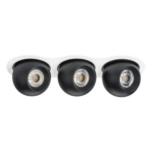 Светильник INTERO LED9W*3 850LM*3 24G БЕЛЫЙ/ЧЕРНЫЙ 4000K (217636+217074+217074+217074)