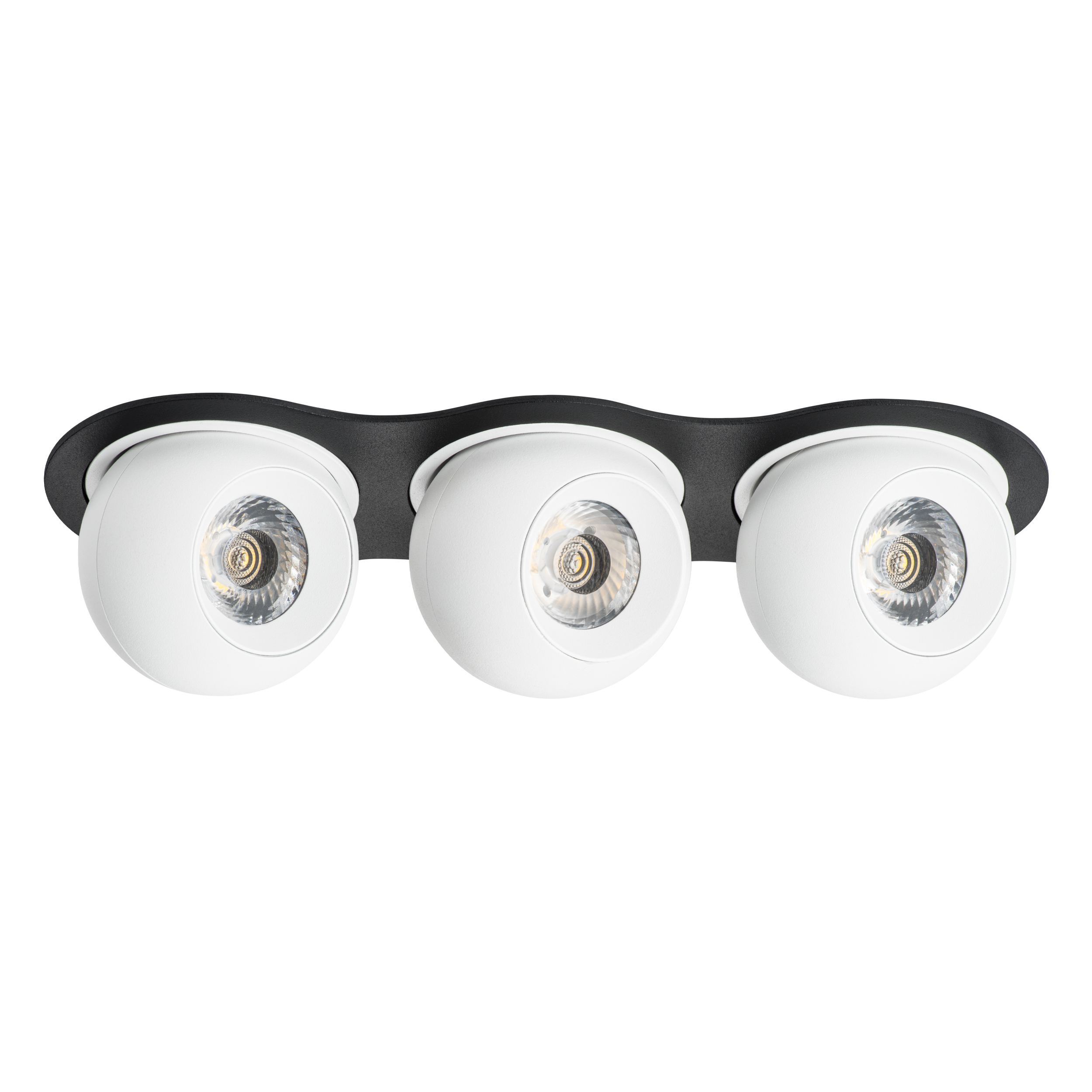 Светильник INTERO LED 9W*3 850LM*3 24G ЧЕРНЫЙ/БЕЛЫЙ 3000K (217637+217062+217062+217062)