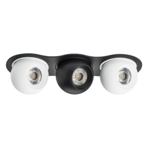 Светильник INTERO LED 9W*3 850LM*3 24G ЧЕРНЫЙ/БЕЛЫЙ 3000K (217637+217062+217072+217062)