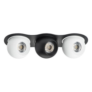 Светильник INTERO LED 9W*3 850LM*3 24G ЧЕРНЫЙ/БЕЛЫЙ 4000K (217637+217064+217074+217064)