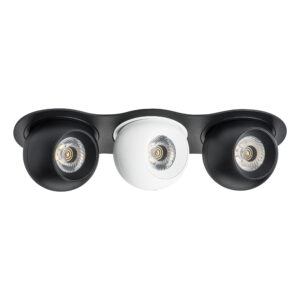 Светильник INTERO LED 9W*3 850LM*3 24G ЧЕРНЫЙ/БЕЛЫЙ 3000K (217637+217072+217062+217072)