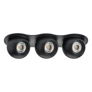 Светильник INTERO LED 9W*3 850LM*3 24G ЧЕРНЫЙ 3000K (217637+217072+217072+217072)