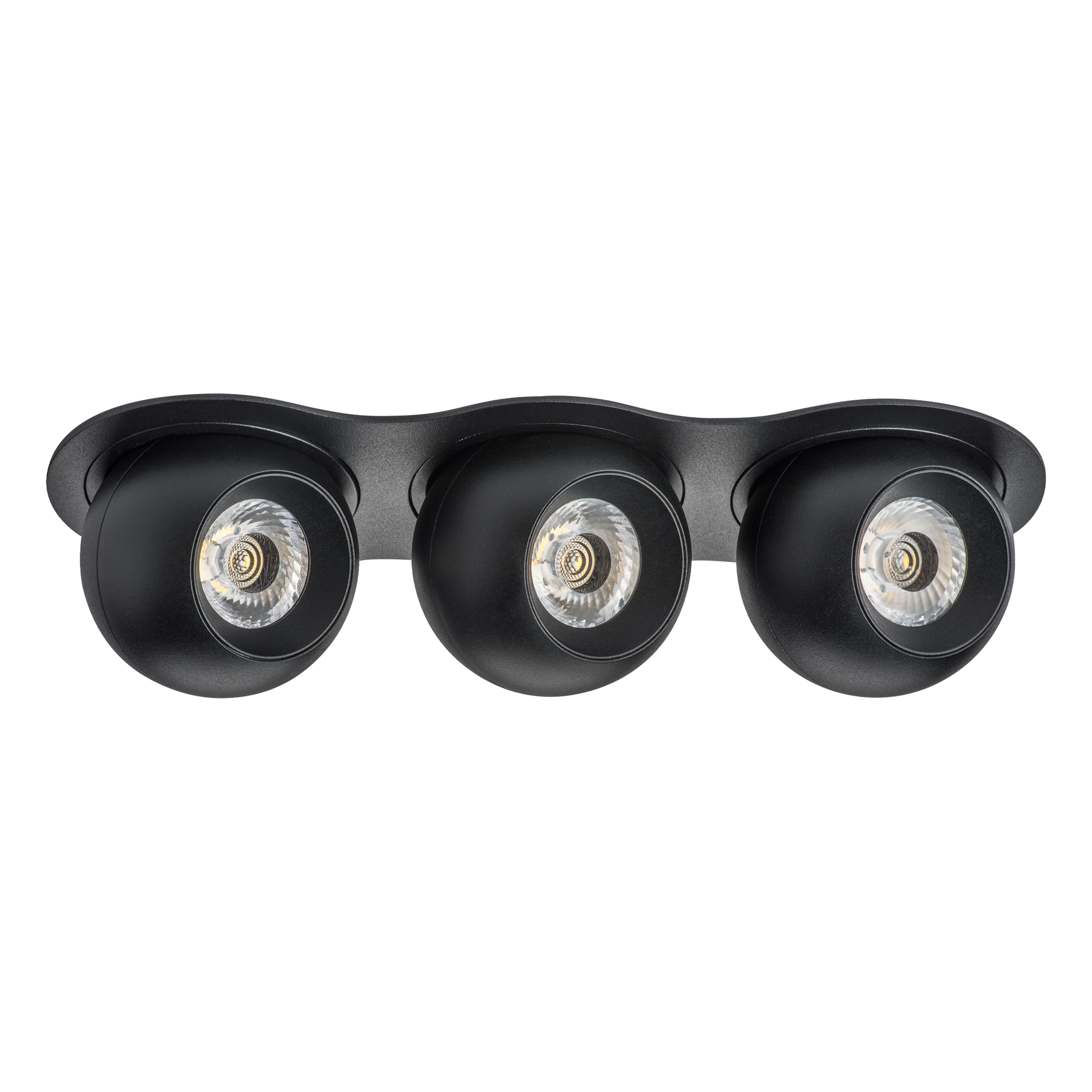 Светильник INTERO LED 9W*3 850LM*3 24G ЧЕРНЫЙ 3000K (217637+217072+217072+217072)