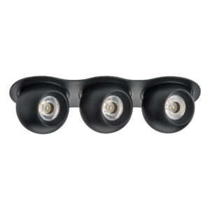 Светильник INTERO LED 9W*3 850LM*3 24G ЧЕРНЫЙ 4000K (217637+217074+217074+217074)