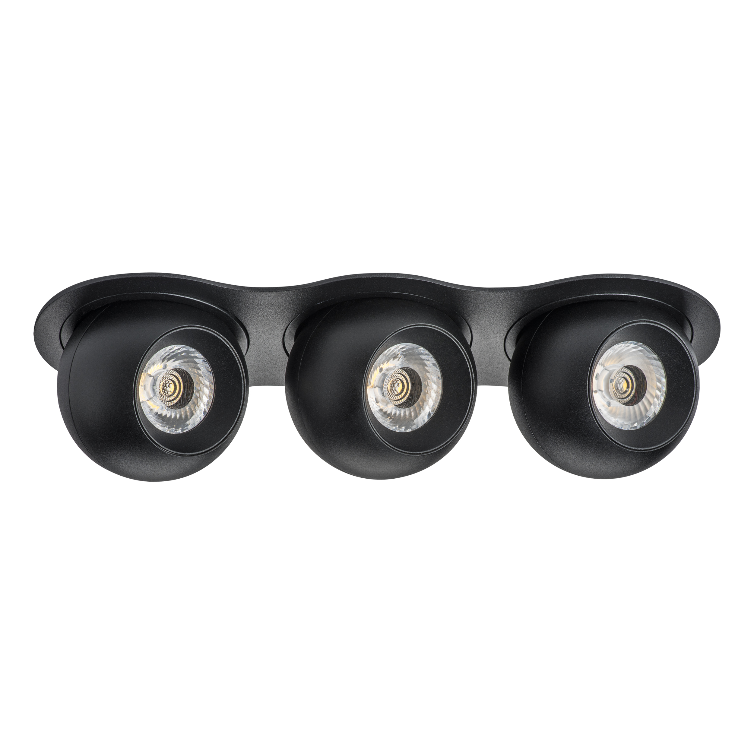 Светильник INTERO LED 9W*3 850LM*3 24G ЧЕРНЫЙ 4000K (217637+217074+217074+217074)