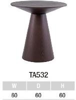 TA532 чайный столик темное дерево 60*60*60
